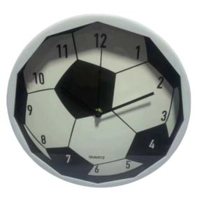 Ρολόι τοίχου - Soccer - XH-6629 - 166290 - Black