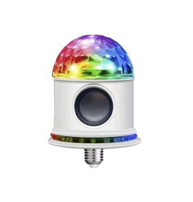 Φωτορυθμικό με ηχείο Bluetooth - Λάμπα Ε27 – Star Magic Ball - 235987