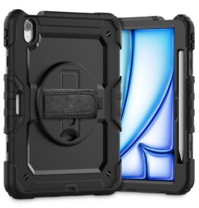 TECH-PROTECT SOLID360 IPAD AIR 11” 6 / 7 / 8 / 2024-2026 BLACK