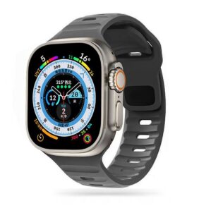 TECH-PROTECT ICONBAND LINE APPLE WATCH 6 / 7 / 8 / 9 / 10 / SE / ULTRA 1 / 2 (44 / 45 / 46 / 49 MM) ARCTIC GREY
