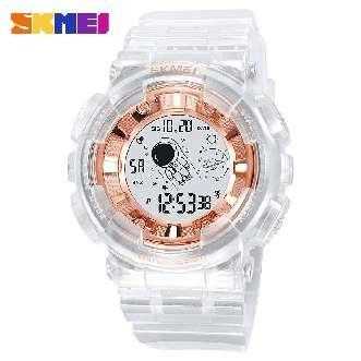 Ψηφιακό ρολόι χειρός – Skmei – 2035 - White/Rose Gold - Image 2
