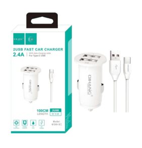 Φορτιστής αυτοκινήτου - Type C - QH-NR09-BC - Fast Charger - 212400