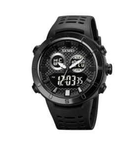 Ψηφιακό/αναλογικό ρολόι χειρός – Skmei - 2014 - Black/Black