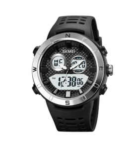Ψηφιακό/αναλογικό ρολόι χειρός – Skmei - 2014 - Silver/White