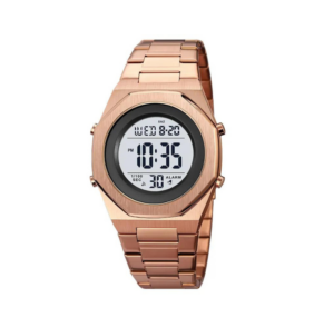 Ψηφιακό ρολόι χειρός – Skmei – 2066 - Rose Gold/White