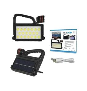 Επαναφορτιζόμενος ηλιακός φακός LED COB - XG-152 - 257309
