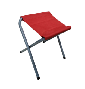 Πτυσσόμενο σκαμπό camping - 1302 - 271031 - Red