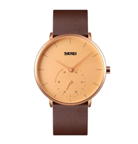 Αναλογικό ρολόι χειρός – Skmei - 9213 - Brown/Gold