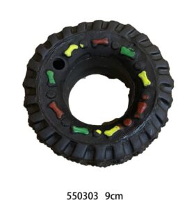 Παιχνίδι σκύλου Latex κρίκος - 9cm - 12pcs - 550303