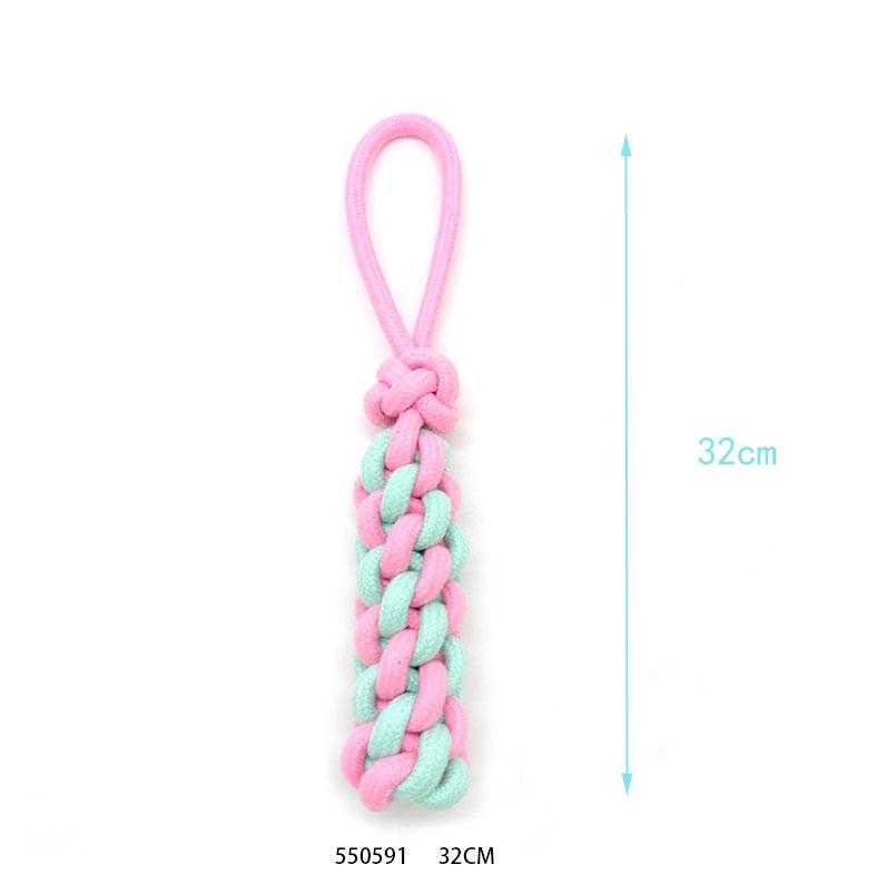 Παιχνίδι σκύλου σχοινί πλεκτό - 32cm - 12pcs - 550591