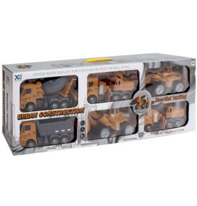Σετ οχημάτων εργασίας - 6pcs - XLQ-6C - 305218