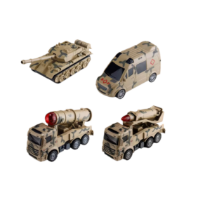 Σετ στρατιωτικά οχήματα - 4pcs - XLQ-4T - 305222