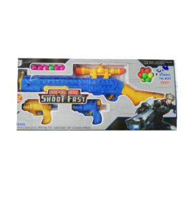 Παιδικό όπλο στόχου με φιγούρες ζώων - Soft Gun - 6000-1 - 308310