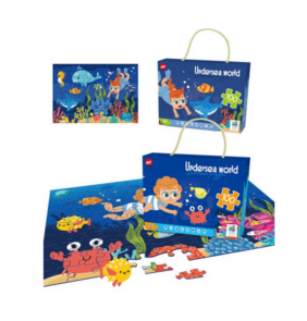 Παιδικό puzzle 100 κομματιών - Undersea World - 61007 - 310445