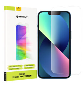 Techsuit - Clear Vision Glass - iPhone 13 / iPhone 13 Pro / iPhone 14 - Transparent
