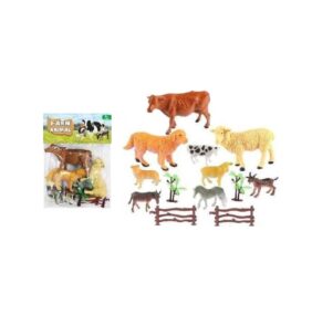 Σετ φιγούρες ζώων φάρμας - 9pcs - 026-31E - 314261