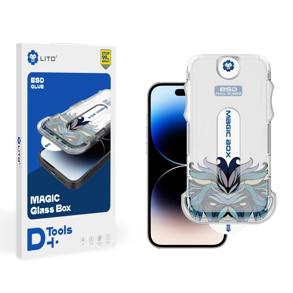 Lito - Magic Glass Box D+ Tools - iPhone 16 Pro Max - Matte