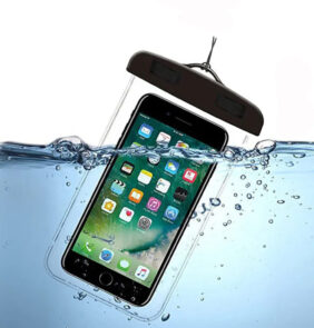 Techsuit - Waterproof Case - for Phone 6.5" - Black