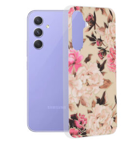 Techsuit - Marble Series - Samsung Galaxy A54 - Mary Berry Nude