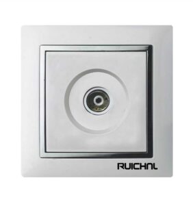 Πρίζα κεραίας τηλεόρασης - Χωνευτή - RC3610-1-bit - 361002