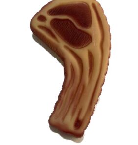 Παιχνίδι σκύλου Latex Steak - 15.5x9cm - 12pcs - 550353