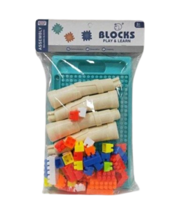 Πάγκος κατασκευών DIY με τουβλάκια - 50pcs - 6688-8 - 493795