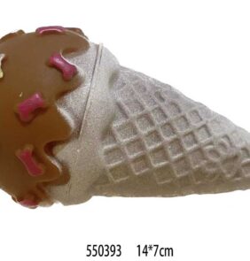 Παιχνίδι σκύλου Latex Ice Cream- 14x7cm - 12pcs - 550393