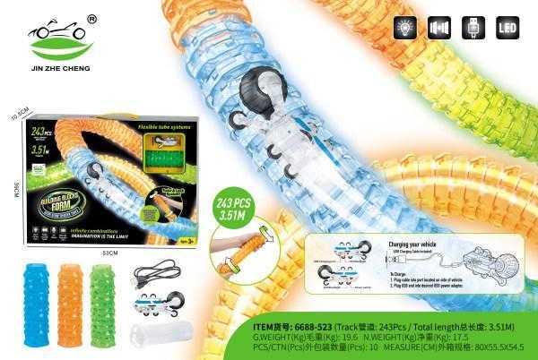 Αυτοκινητόδρομος DIY με φωτισμό - 6688-523 - 222325 - Image 2