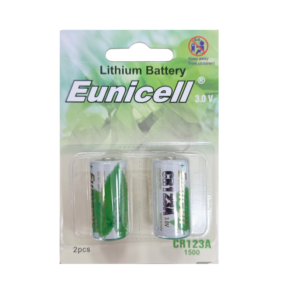 Μπαταρίες λιθίου - CR123A - 3V - 1300mah - 2pcs - 511776