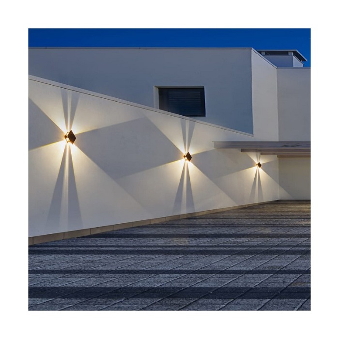 Ηλιακό φωτιστικό τοίχου LED - FA-6LED - 533190 - Image 2