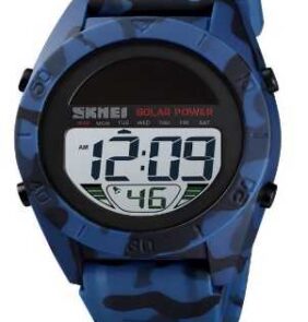 Ψηφιακό ρολόι χειρός ηλιακό - Skmei - 1592 - Army Blue