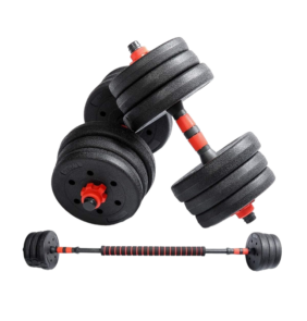 Σετ αλτήρες γυμναστικής με μπάρα - 30kg - 556644