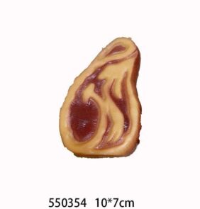 Παιχνίδι σκύλου Latex Steak - 10x7cm - 12pcs - 550354