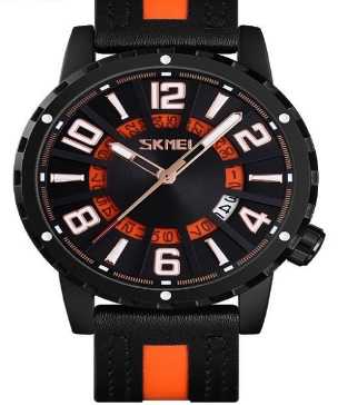 Αναλογικό ρολόι χειρός – Skmei - 9202 - Orange - Image 2