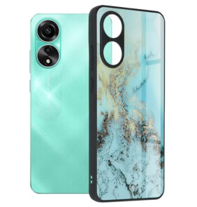Techsuit - Glaze Series - Oppo A78 4G - Blue Ocean