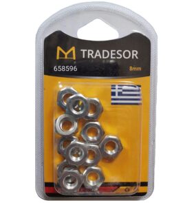 Παξιμάδια - Σετ 12 πακέτα - 8mm - 658596