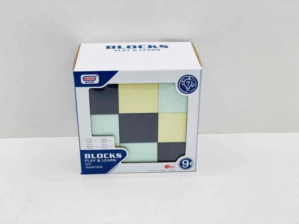 Σετ κατασκευών DIY με τουβλάκια - 9pcs - 6681-9 - 493504 - Image 2