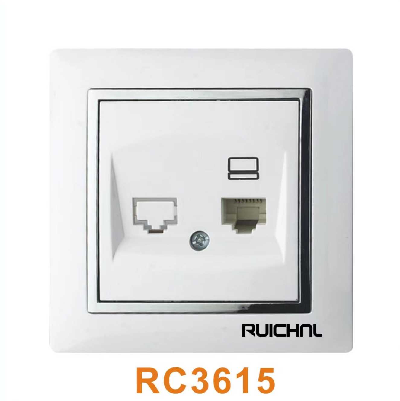 Πρίζα γραμμής δικτύου Ethernet - Χωνευτή - RC3615-RJ45 - 068165 - Image 2