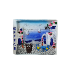 Tουριστικό μαγνητάκι Souvenir – Σετ 12pcs - Resin Magnet - Greece - 678016