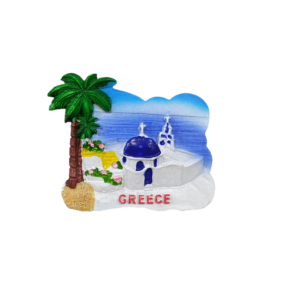Tουριστικό μαγνητάκι Souvenir – Σετ 12pcs - Resin Magnet - Greece - 678019