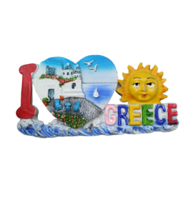 Tουριστικό μαγνητάκι Souvenir – Σετ 12pcs - Resin Magnet - Greece - 678022