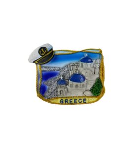 Tουριστικό μαγνητάκι Souvenir – Σετ 12pcs - Resin Magnet - Greece - 678033