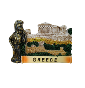 Tουριστικό μαγνητάκι Souvenir – Σετ 12pcs - Resin Magnet - Athens/Greece - 678037