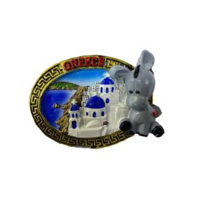 Tουριστικό μαγνητάκι Souvenir – Σετ 12pcs - Resin Magnet - Greece - 678042