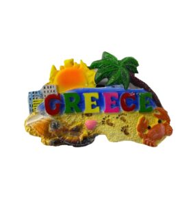 Tουριστικό μαγνητάκι Souvenir – Σετ 12pcs - Resin Magnet - Greece - 678056