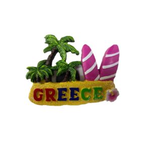Tουριστικό μαγνητάκι Souvenir – Σετ 12pcs - Resin Magnet - Greece - 678057