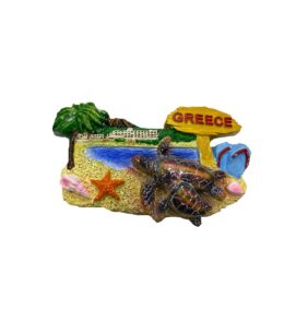 Tουριστικό μαγνητάκι Souvenir – Σετ 12pcs - Resin Magnet - Greece - 678059