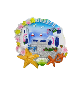 Tουριστικό μαγνητάκι Souvenir – Σετ 12pcs - Resin Magnet - Greece - 678060