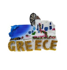 Tουριστικό μαγνητάκι Souvenir – Σετ 12pcs - Resin Magnet - Greece - 678063