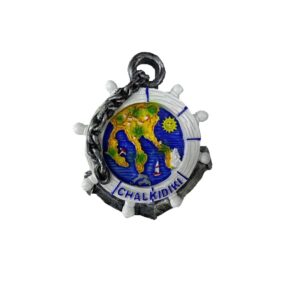 Tουριστικό μαγνητάκι Souvenir – Σετ 12pcs - Resin Magnet - Chalkidiki - 678087